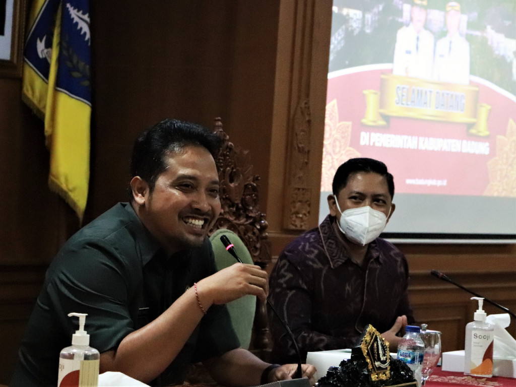 Prokompim Badung Sambut Hangat Kunjungan Kerja Prokompim Buleleng